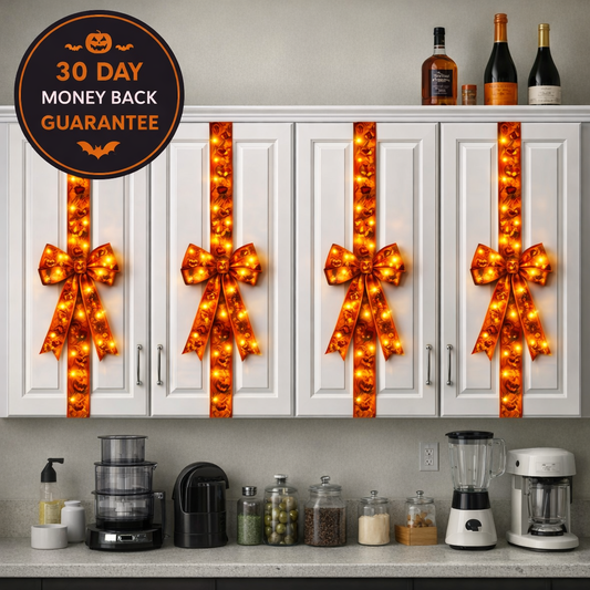 Halloween Hallow Cabinet Bows