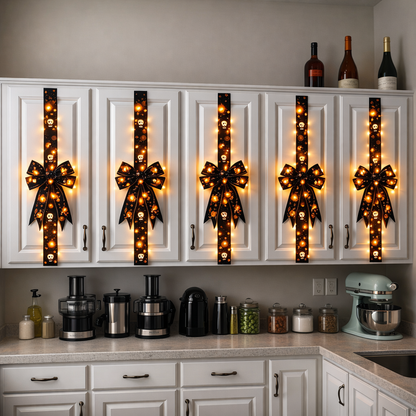 Halloween Hallow Cabinet Bows